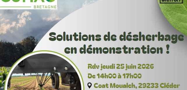 Démonstration de matériels de désherbage innovant !